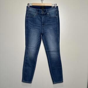 White House Black Market Jeans Women's 6 S‎ Cashmere Denim High Rise Skinny NWT